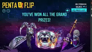 I GOT ALL ITEM From PENTA FLIP event ||FREE FIRE||