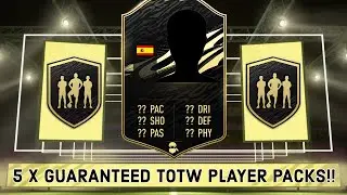 5x GUARANTEED TOTW PLAYER PACKS!! - FIFA 21 ULTIMATE TEAM!!