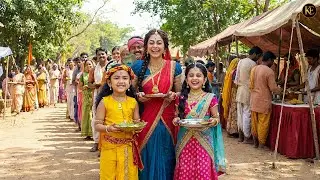 बाल कान्हा की शरारतें | गोकुल के भंडारे का मज़ेदार दृश्य || YMKN || Shree Krishan leela ||