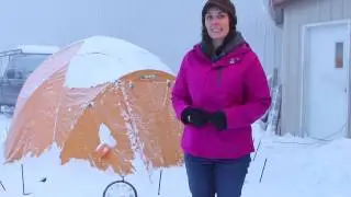 Arctic Oven Igloo Hot Tent - Cold Weather Testing