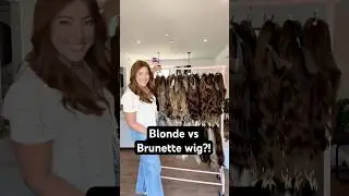 Blonde vs. Brunette Wig Try-On: Help Me Choose! 👀 | Hair Loss Journey | Radiant Hair Co.
