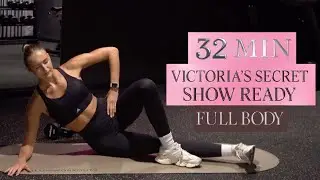 ДЕНЬ 7 I 32 МИН. ШОУ VICTORIA'S SECRET ГОТОВНОСТЬ 2025 - Тренировка всего тела дома I Сила + отяг...