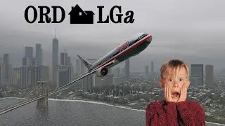 Chicago (ORD) to New York-La Guardia (LGA) - Full Flight - MAY GO WRONG!