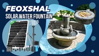 DIY Solar Water Fountain Upgrade Feoxshal