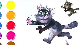 Drawing Talking Tom and Friends. Talking Tom, Drawing And Coloring