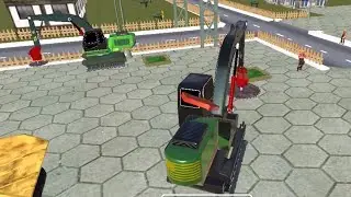 TREE CUTTER MACHINE VIDEO GAME - ANDROID GAMEPLAY