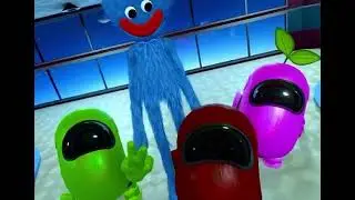 Huggy Wuggy's Attack Impostor || Poppy Playtime vs Among Us || Funny Animation Crewmate