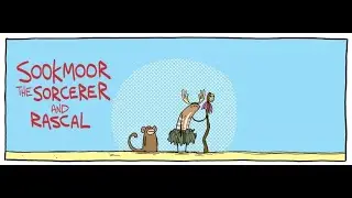Slack Wyrm- Sookmoor the Sorcerer and Rascal