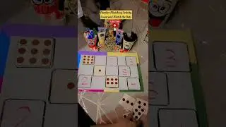 Number Matching Activity  #Matching#Counting#trending  #Activity#viral#diy#mariagulshan#learn #games