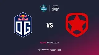 OG vs Gambit Esports , ESL One Katowice 2019, bo3, game 2, [Lex & 4ce]