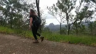 Mt Beerburrum Lookout ascent  - Glass House Mountains Queensland Australia
