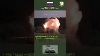 9M133 Kornet - Anti-Tank Guided Missile (ATGM) Russian #defence #military #9M133