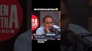 KNICKS fan call Stephen A&hellip;&hellip; #trending #reels #viralreels #viral