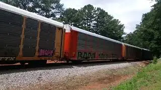UP 8651 leads in Pell City