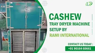 Electric Cashew Dryer Machine 🌤️| Cashew Nut Dryer Machine Manufacturer 💥| Tray Dryer Machine