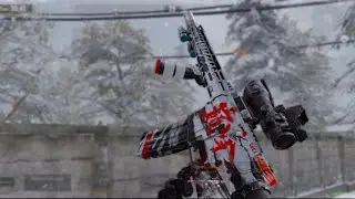from MASTER III to ACE V using this M4A1 build | SNOWY FARM | Arena Breakout S8