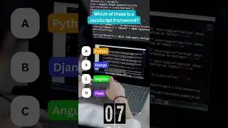 The Challenge: Which of these is Javascript framework? #javascript #html #css #coder #coding