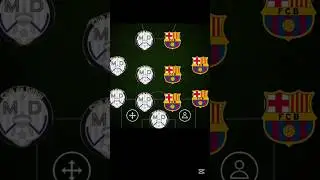 Real Madrid X Barcelona Squad  in efootball 2025 | which one is best #efootball #pes #subscribe #fyp