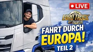 Ich fahre 🔴LIVE🔴 mit 700 Ps durch Europa🚛 Teil2 Euro Truck Simulator2