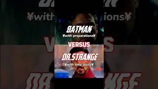 batman vs dr strange (L.A) #versus #shorts