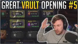 Great Vault Opening #5: ENDGAME Gearing??!! (Season 3 Shadowlands)