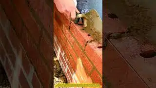 Decorative bricklaying: a great skill that requires meticulousness #job #skills #building #workers