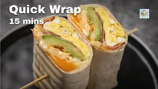 Quick Wrap for Anytime #Breakfast #Lunch #Dinner