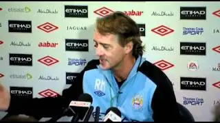 Mancini not sure if Tevez will play for them again