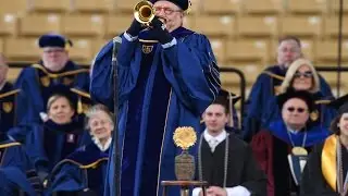 Notre Dame Commencement 2016: Arturo Sandoval Performs Ave Maria