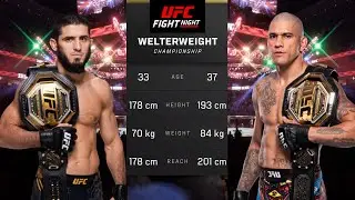 Islam Makhachev vs Alex Pereira Full Fight - UFC 5 Fight Night