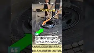 the most difficult way to remove a wheel rim⁉️#automobile #offroad #short #viral