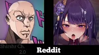 ANIME vs REDDIT (The Rock Reaction Meme) | GENSHIN IMPACT | YAE & RAIDEN Only!
