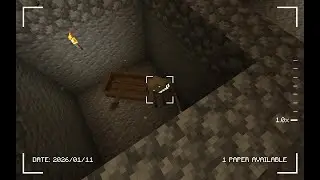 Capturing The Cave Dweller In Minecraft