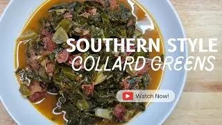 How To Make Southern Style Collard Greens | Roshelle's Test Kitchen