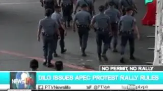 NewsLife: DILG issues APEC protest rally rules || Nov. 9, 2015