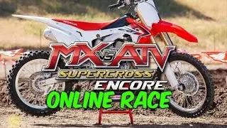 Mx vs atv supercross encore Honda 450.