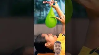 Water Balloon 😂💧Wait For The End! 🎈🎁 Amazing Surprise!​Huge Balloon Challenge! 😂🎈 #Viral #shorts