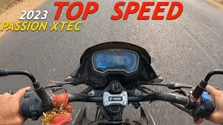 2023 New Model Hero Passion Xtec : Top Speed : Best 110cc Bike??