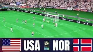 USA vs. Norway - FIFA Women's World Cup 2023 - FIFA 23 Gameplay [4K] (Dec 8, 2025)