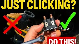 Riding Mower Just Clicking? How to Replace a Starter Solenoid on Cub Cadet (Fast Fix!)