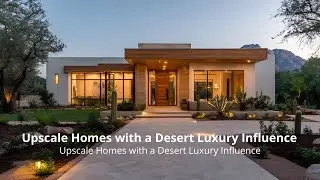Upscale Homes with a Desert Luxury Influence