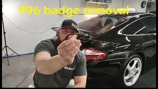 Reflective Car Care - Carrera badge removal , custom RCC replacement