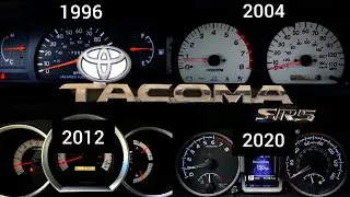 Toyota Tacoma all generation acceleration compilation
