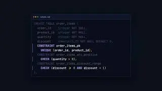 UNIQUE and CHECK Constraints - PostgreSQL for Developers