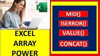 Power Array Function | #exceltutorial | #excelfansonly