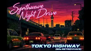 Synthwave Night Drive &ndash; Tokyo Highway (80s Retrowave) | SynthCity Radio