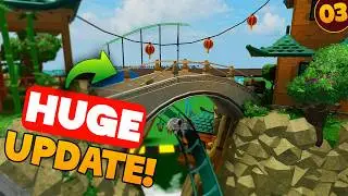Almost FINISHING My Park For A BuildBattle in TPT2 | Roblox Theme Park Tycoon 2