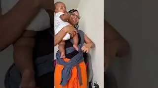 Moby Wrap tutorial #favorites #firsttimemom #babycarrier #baby #mommylife #godlovesyou