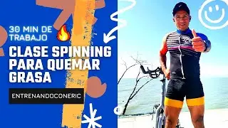 🔥Clase Spinning Quema Grasa🔥SORPRENDENTE en 30 min 🚲