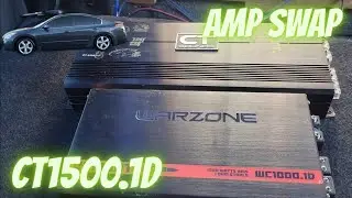 Altima Gets A New Bass Amp!![Ct Sounds Ct1500.1d Install]